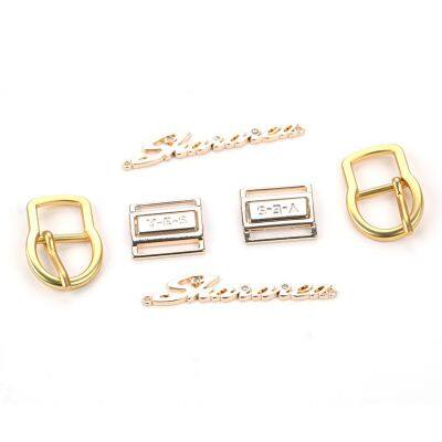 Fashion Bag Hardware Decoration Accessories Metal Nameplate Plate Custom Corrosion Resistant Logo Bag Parts Accessories photo-3