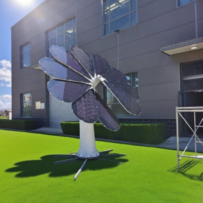 2KW Solar Sunflower Tri-Axis Sun-Tracking Photovoltaic Power Generation System