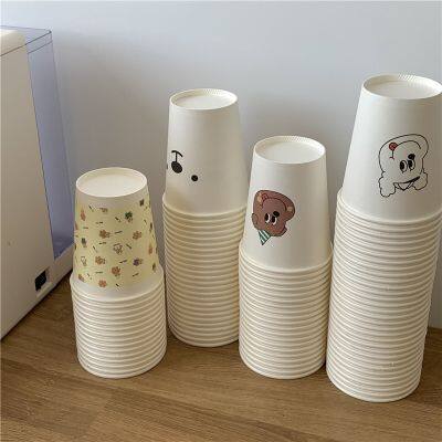 Disposable Hot Coffee Paper Cup Single Wall Cup