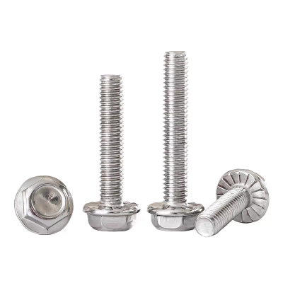 Hex Head Stainless Steel Bolts Cross Flange Anti-Los Type photo-5