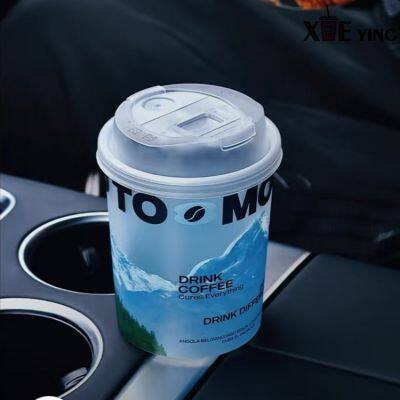 Cold Drink High Transparent Round Bottom Milk Tea Coffee Plastic Cups and Dome Lids Disposable Ice Cream Cups photo-3