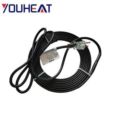 Heat Trace Cable for Pipes Concrete Tinned Copper Self Regulating Underfloor Heating Cable Copper Conductor Construction photo-5
