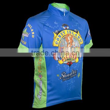 Custom Design Breathable Bike Shirts Men's Cycling wear