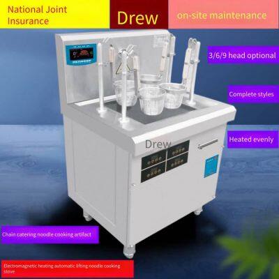 Deru 12kw Automatic Lifting Noodle Cooking Stove, Combined Stove for Noodle Cooking and Soup Boiling in Chain Stores, Electromagnetic Noodle Cooking Machine, Complete Styles photo-2