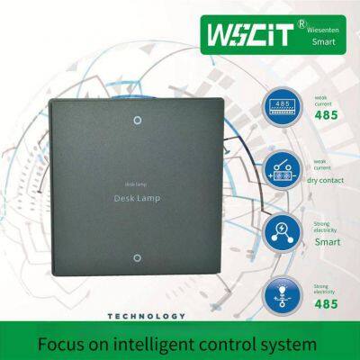 Factory Supply 86-type High-voltage 485 Panel Intelligent Switch, Low-voltage Dry Contact Large Panel Touch Integrated Switch