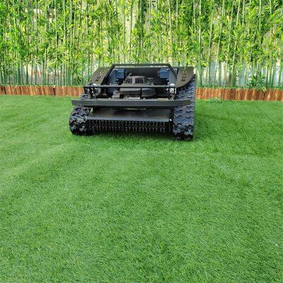 Gasoline Engine Brushless Dc Motor Self-Charging Generator Remote Control Hillside Mower photo-3