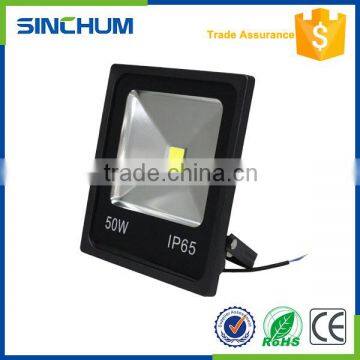 popular products IP65 flat series cob 50w led flood light