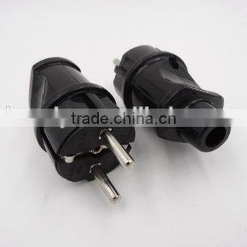 Germany Schuko Detachable PVC AC Power Cord Plug photo-3