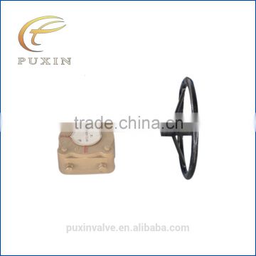 quarter-turn butterfly steel actuator