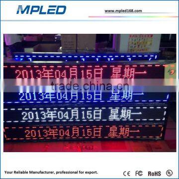 Sale P10 dual color led module for stage notice board