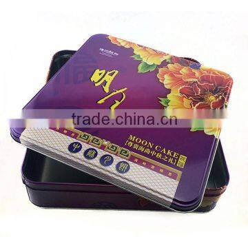 fruit candy tin can,empty chocolate package metal case,dongguan square tin boxes for cookies