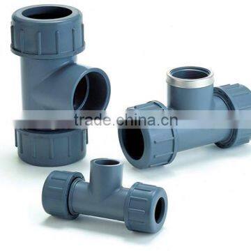 Customized Pvc Pipe Fittings Cheap Plastic PVC Pipe Fittings photo-3