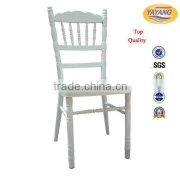 Factory price stackable white iron chiavari chair for wedding event                        
                                                                                Supplier's Choice