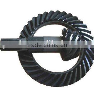 Forging/casting Steel spiral bevel large girth gear and shaft