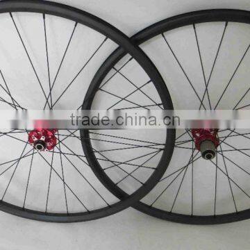 cheap chinese AM bike tubeless wheelset with novatec hub for 650b mtb carbon bciycle