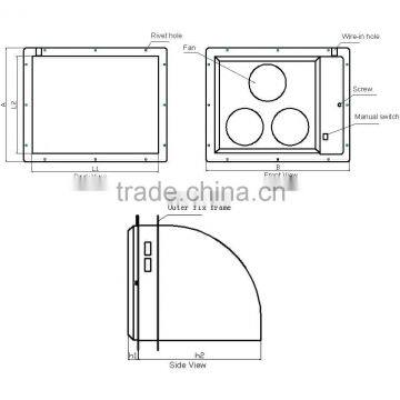 TF2 4/3 Telecom Shelter Cooler / Telecom Site Products photo-3