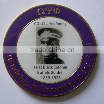 Souvenir Organization Fraternity and Sorority Omega Challenge Metal Coin