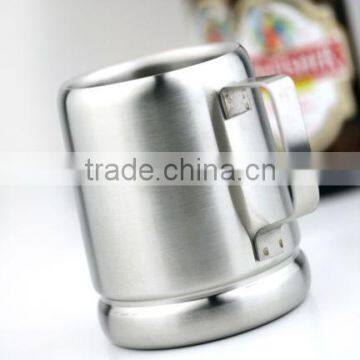 STAINLESS STEEL DW BEER MUG