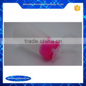 Transparent Plastic Bottle for Alcohol Container