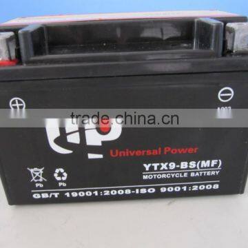 Maintenance Free Motorcycle Battery12V8Ah YTX9-BS