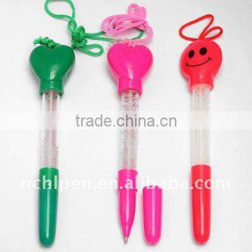 Cute promotion pen lanyard pen(VAP-088)