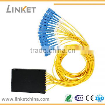 1*16 Fiber Optic PLC Splitter for CATV