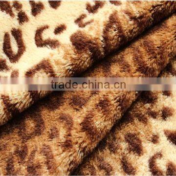 100% polyester imitation faux fur fabric