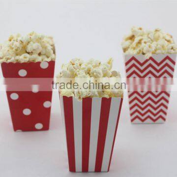 Food Grade Paper Popcorn Boxes