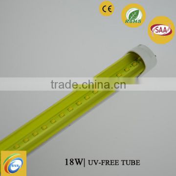 led pink tube LED t8 UV-free tube T8-SHB18W