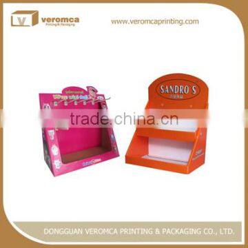 Custom chocolate display shelf
cardboard furniture display