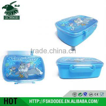 China supplier clear plastic lunch boxes with lids