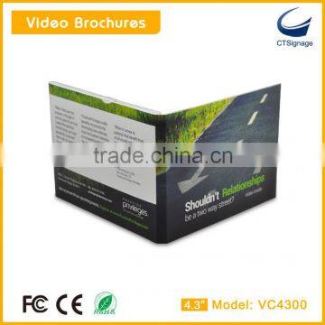 Video Brochure for Business Promotion With 4.3 Inch Screen photo-3