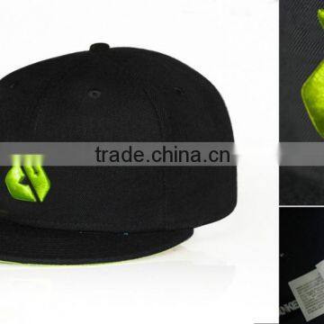 NEW Black Fashion trend Men's Snapback adjustable Baseball Cap Hip Hop hat