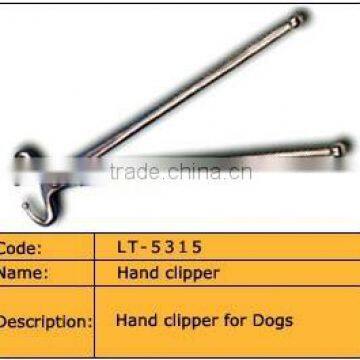 Hand clipper for Dogs Bull Holder / Bull Lead, Stainless Steel veterinary instruments