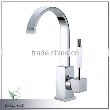 Chrome Plating Surface Deck Mounted Dual Handle Industry Sink Faucet 6211