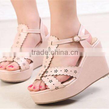 platform wedge sandals women sandals 2016 Hot selling casual shoes for women                        
                                                                                Supplier's Choice