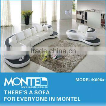 new style modern leather sofa set design