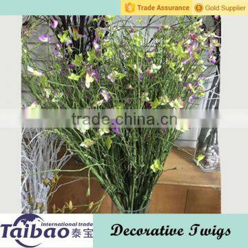 Evergreen home decor foaming long stem decorative twig