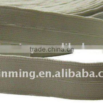 Knitting polyester elastic tape