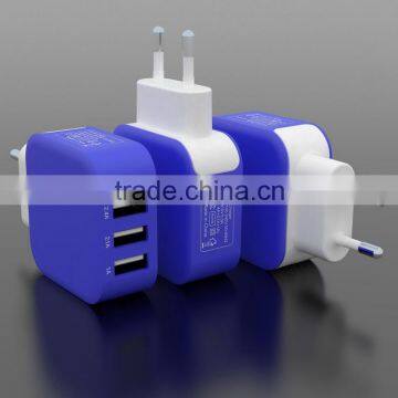 High Quality Best Factory Price Travel Charger 5V 2.1A US EU UK PLUG USB Wall Charger photo-2