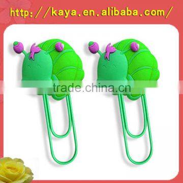 Bright-colored promotional 3d rubber smart bookmarks