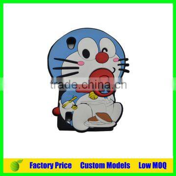 Doraemon Custom Silicone rubber 3d phone back cover case for Oppo R5 phone back cover