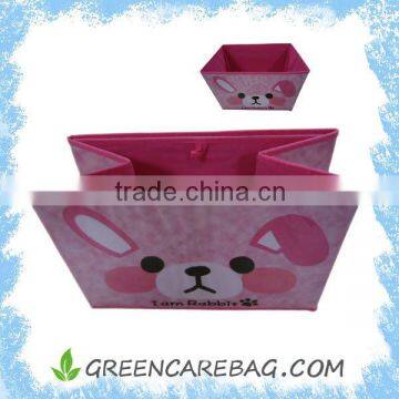 non woven foldable cute storage box