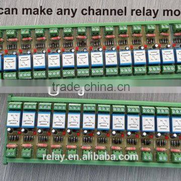 General purpose customized 16-Channel Relay Module Group Relay circuit Top quality easy operation