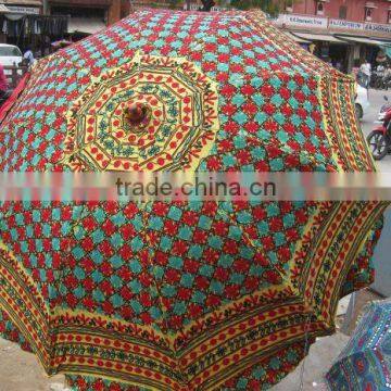 Hand-Crafted Indian Garden Parasols