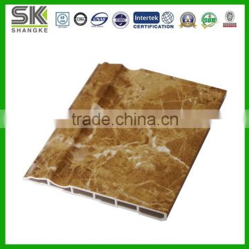 Artificial Marble Stone Skirting Board Vinyl Flooring Trim