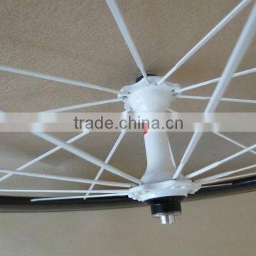 50mm Carbon Tubular Clincher Wheels 650C 23mm Wide Bicycle Wheelset photo-4