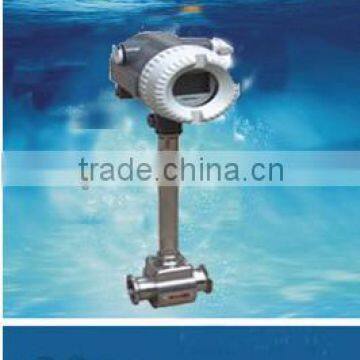 sanitary clamp vortex flowmeter