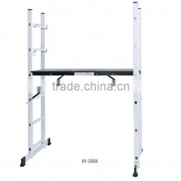 Aluminium scaffolding ladder telescopic ladder