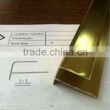 Shinny Gold/Shinny Silver Aluminum edge banding